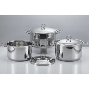 6PCS STOCK POT SET