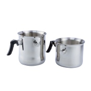 DOUBLE WALL MILK POT W/WHISTLE